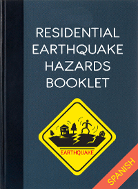 Residential Earthquake Hazards Booklet (Spanish)